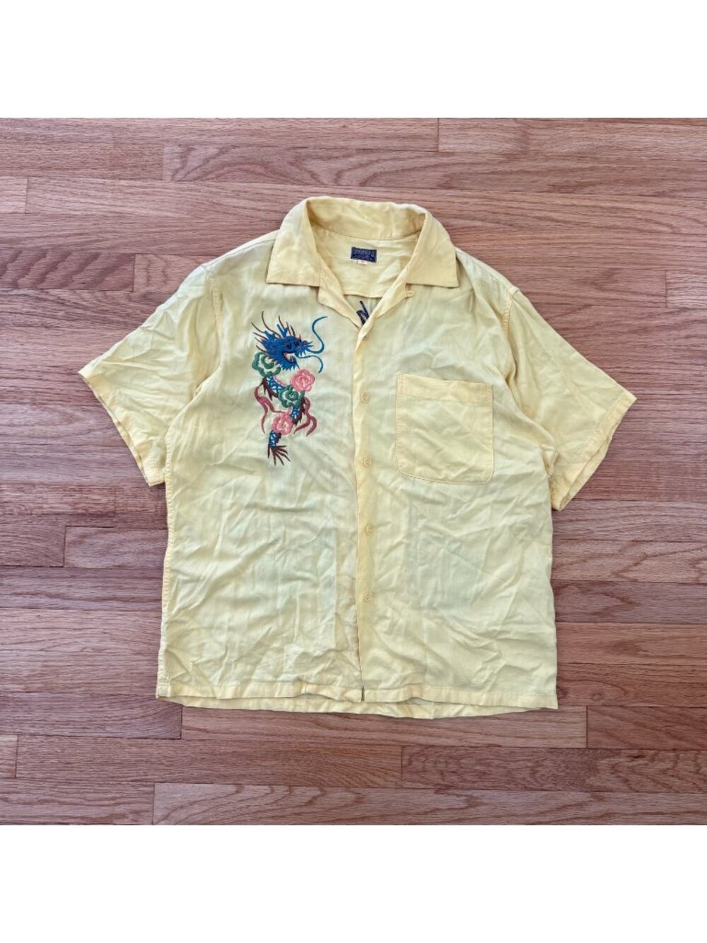 Toyo Enterprise x Sun Surf Tokyo Vintage Rayon Souvenir Bowling Shirt Small